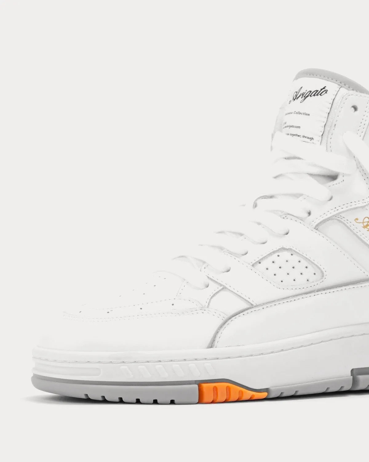 Area Hi White / Grey High Top Sneakers