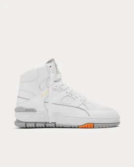 Area Hi White / Grey High Top Sneakers