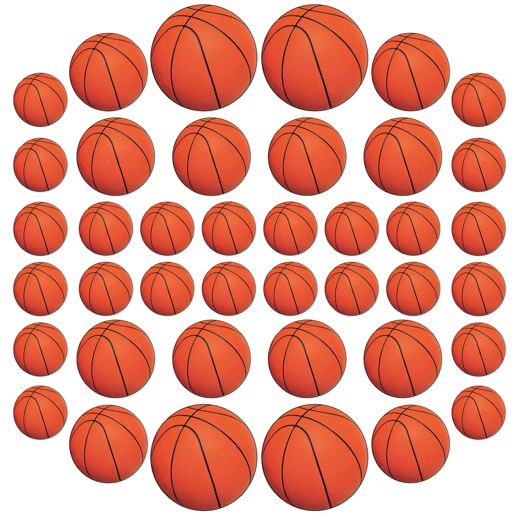 Basketball Party Cutouts (240 per Case)
