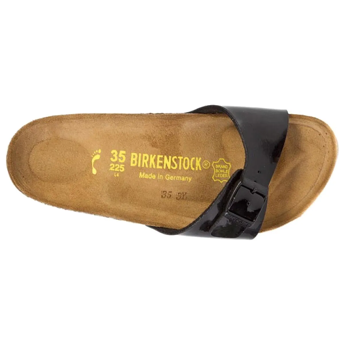 Birkenstock Madrid Patent Leather Women's Slide Sandals