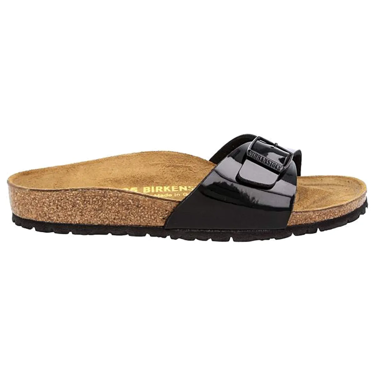 Birkenstock Madrid Patent Leather Women's Slide Sandals