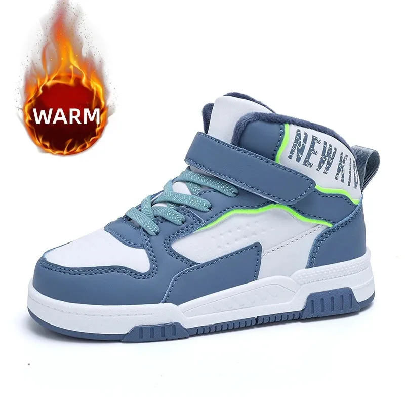 Boys High Top Casual Sports Basketball Sneakers