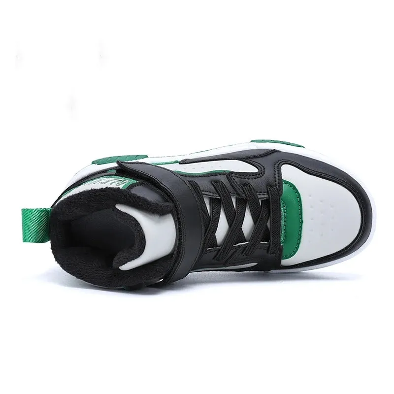 Boys High Top Casual Sports Basketball Sneakers