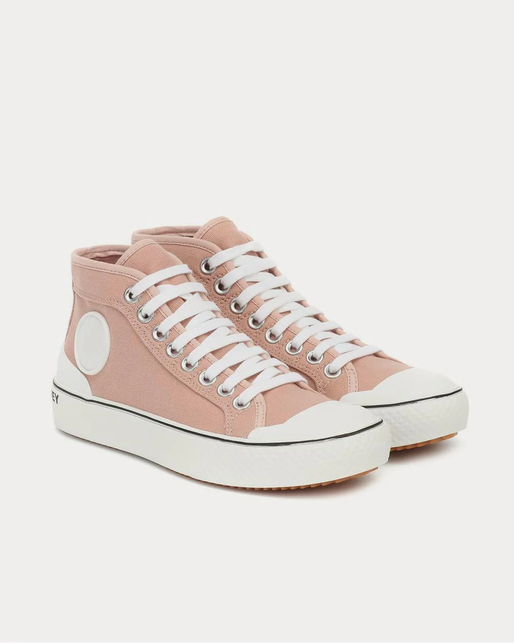 Canvas Blush High Top Sneakers