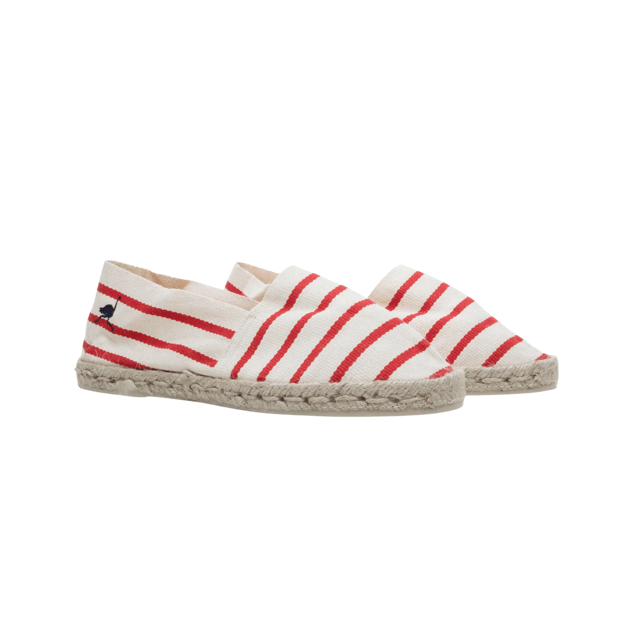 Canvas Espadrilles  - Red Stripe