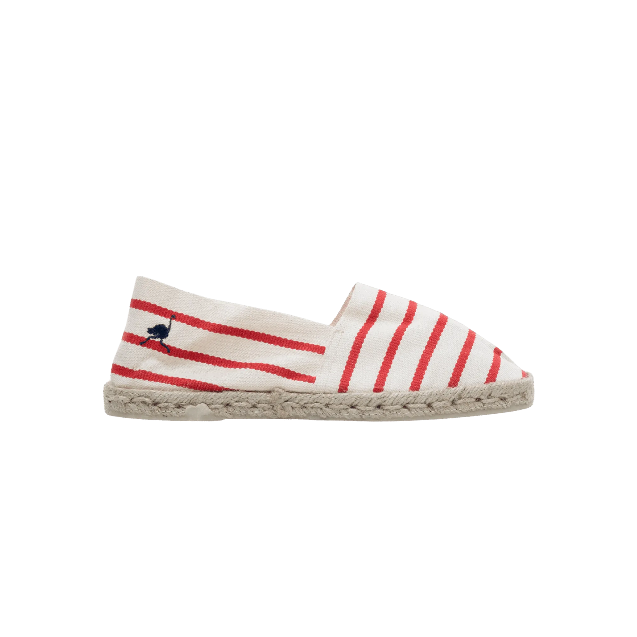 Canvas Espadrilles  - Red Stripe