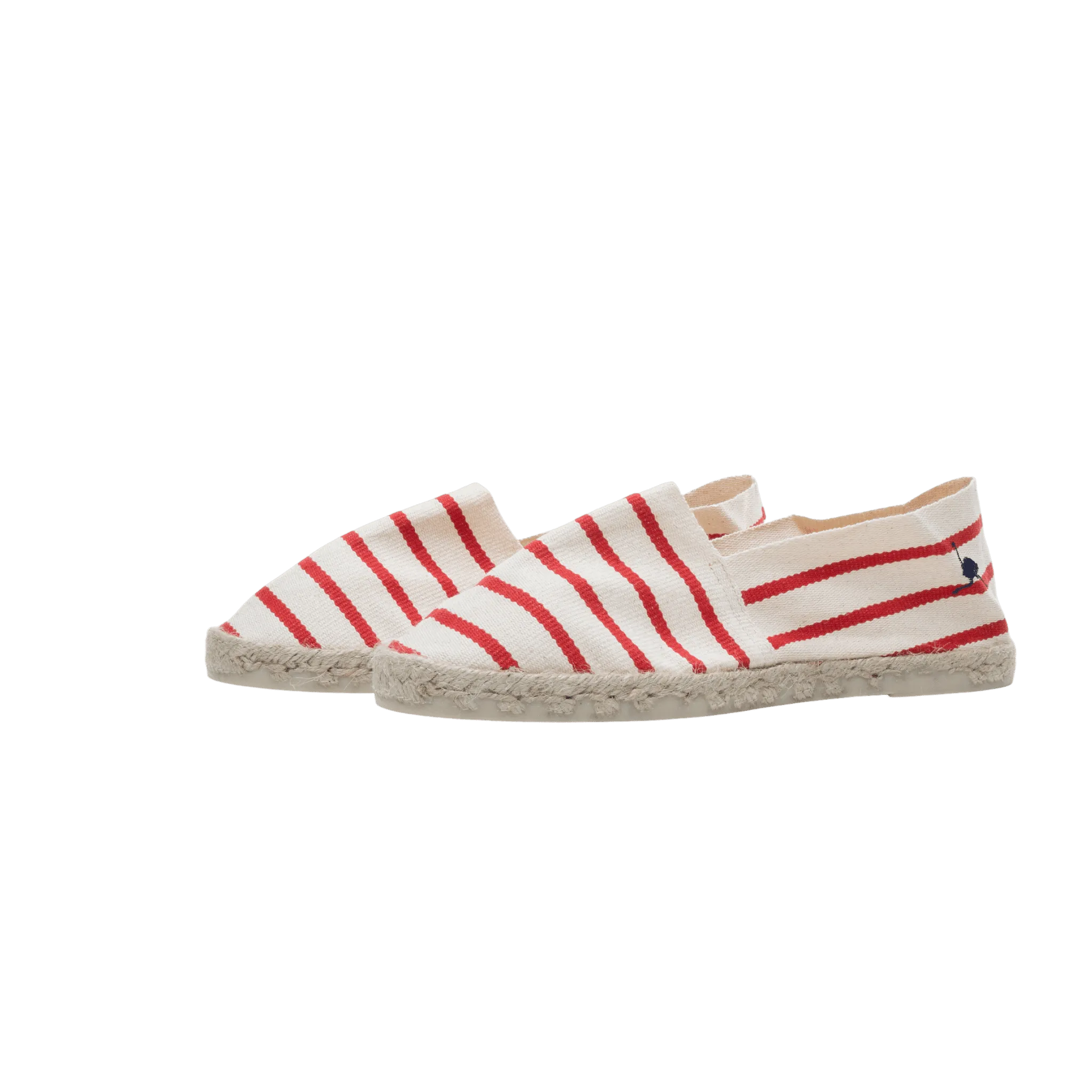 Canvas Espadrilles  - Red Stripe