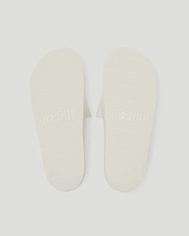 Core Logo Emboss Slides Bone