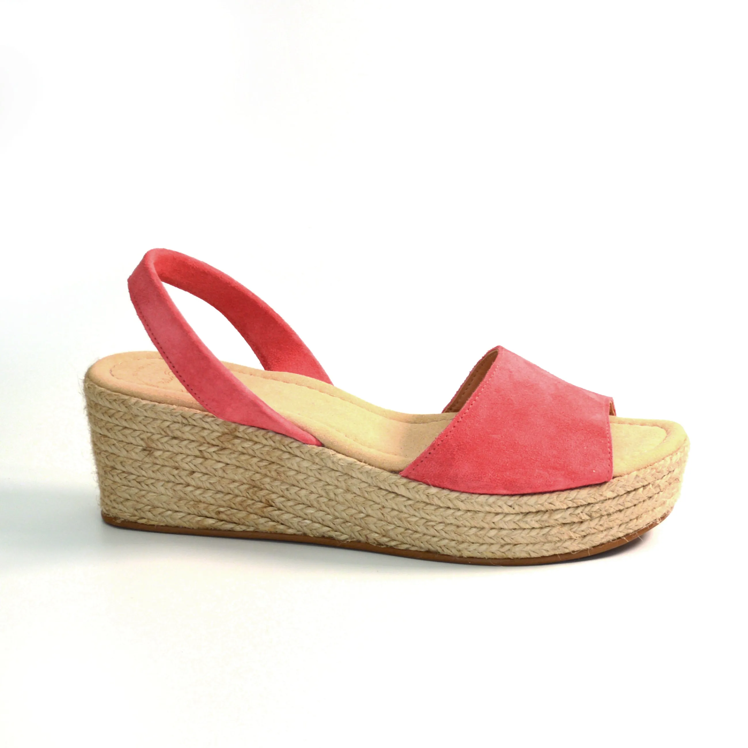 Darling Pink Mid Height Wedge