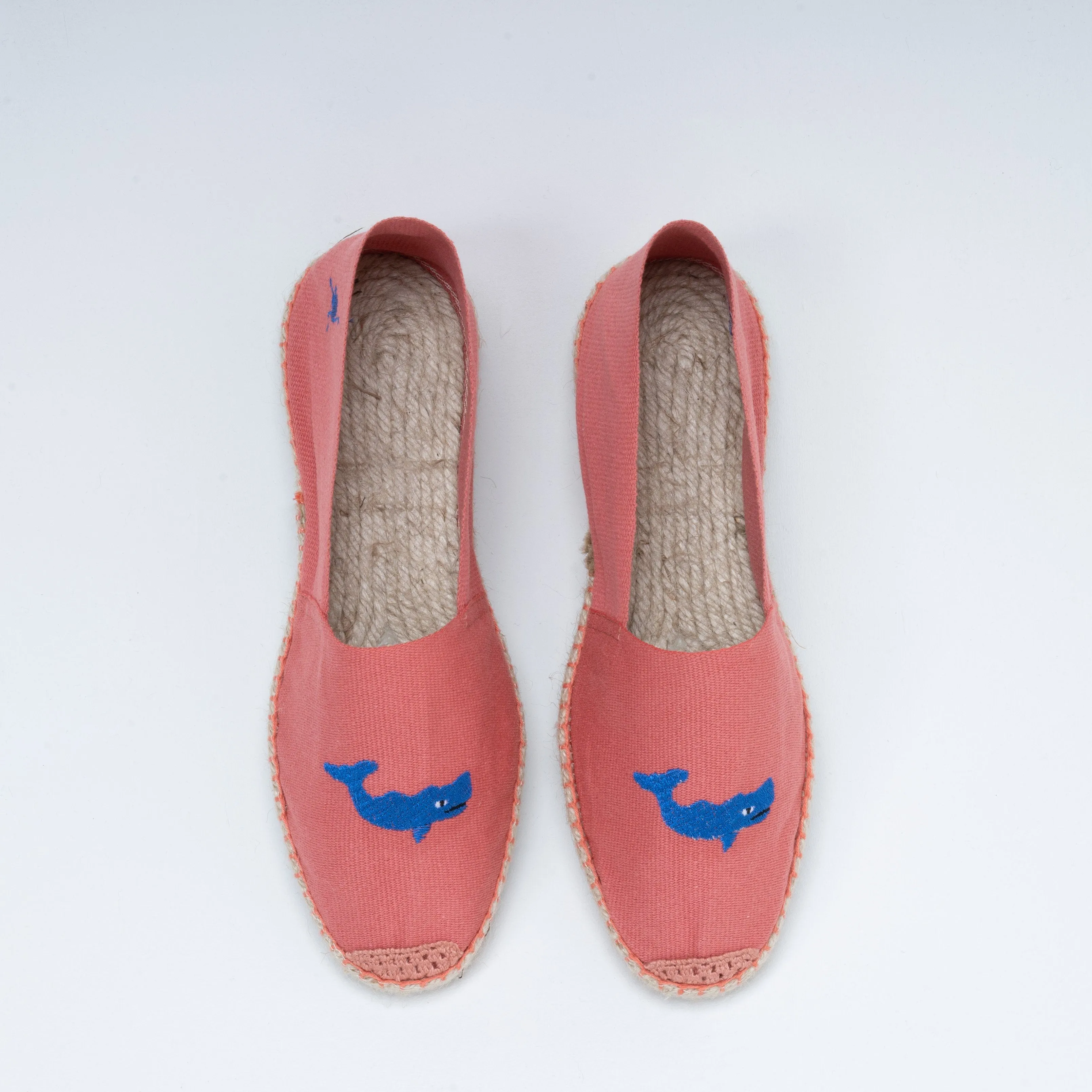 Espadrilles Nantucket Whale Embroidery