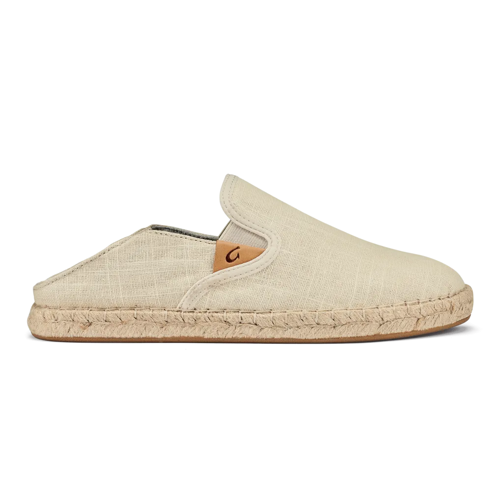 FINAL SALE - OluKai Kaula Pa'a Kapa Linen Espadrilles Tapa/Tapa - Women's
