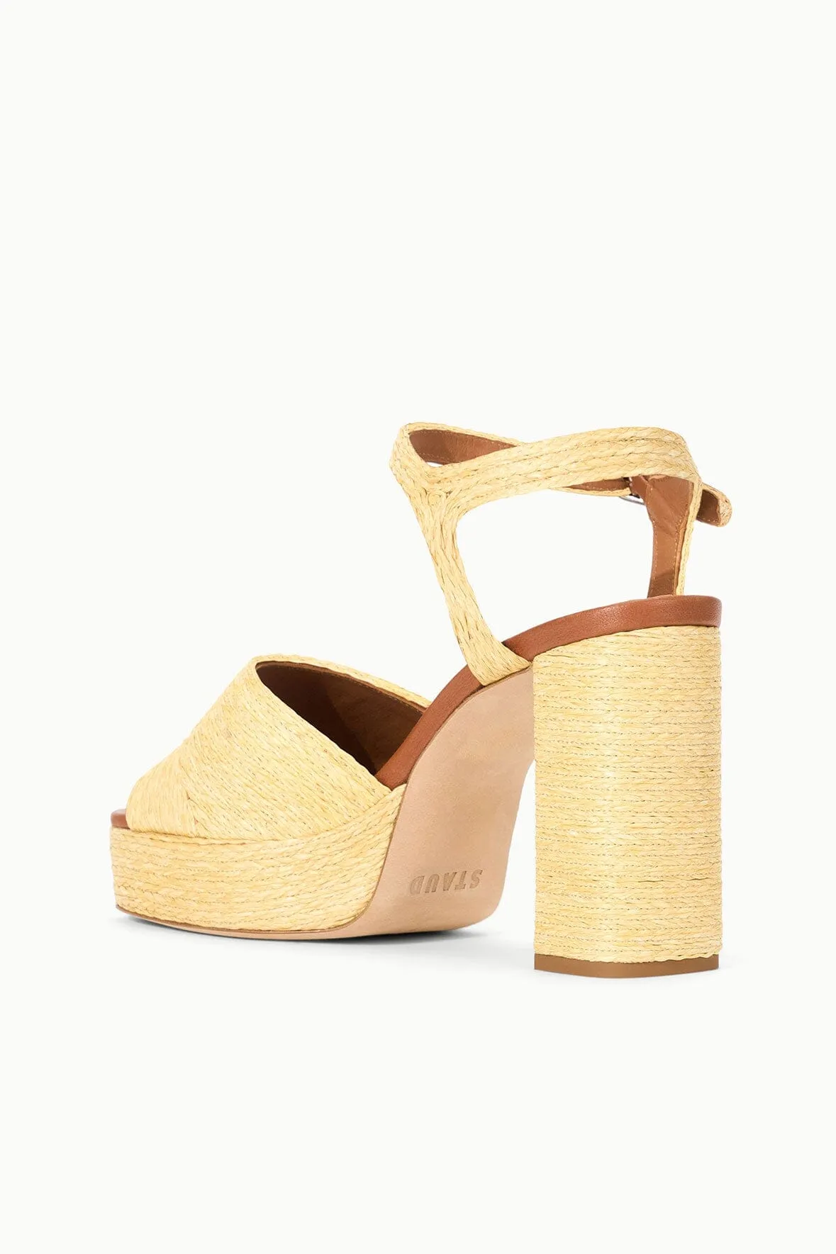 JODIE PLATFORM HEEL | NATURAL