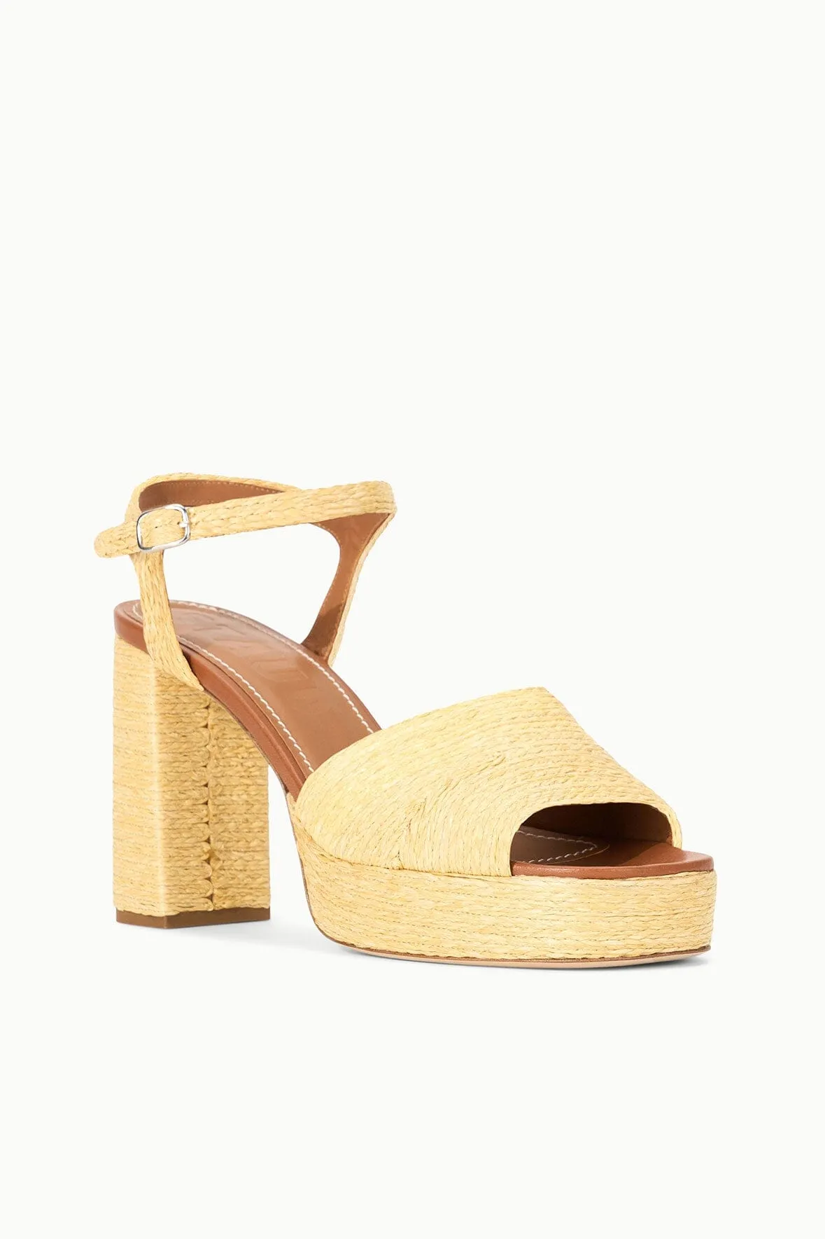 JODIE PLATFORM HEEL | NATURAL