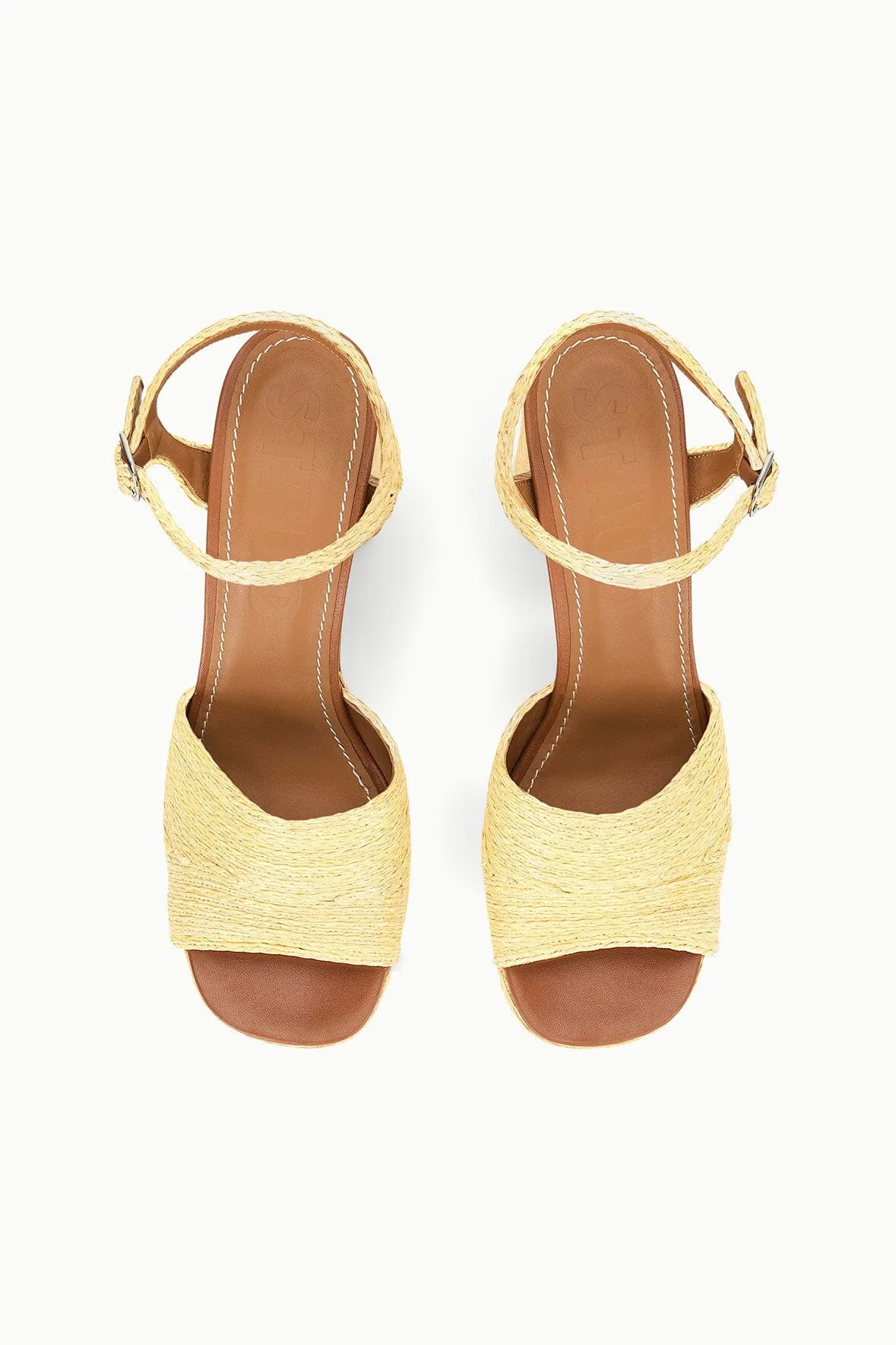 JODIE PLATFORM HEEL | NATURAL