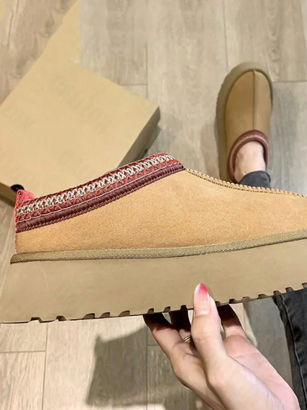 Moccasin Ankle Snow Boots Women Winter 2022