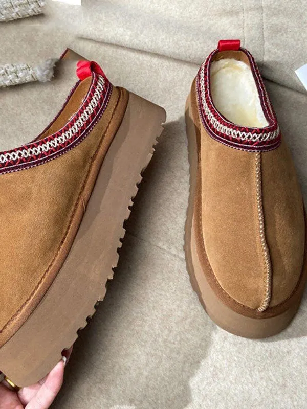 Moccasin Ankle Snow Boots Women Winter 2022