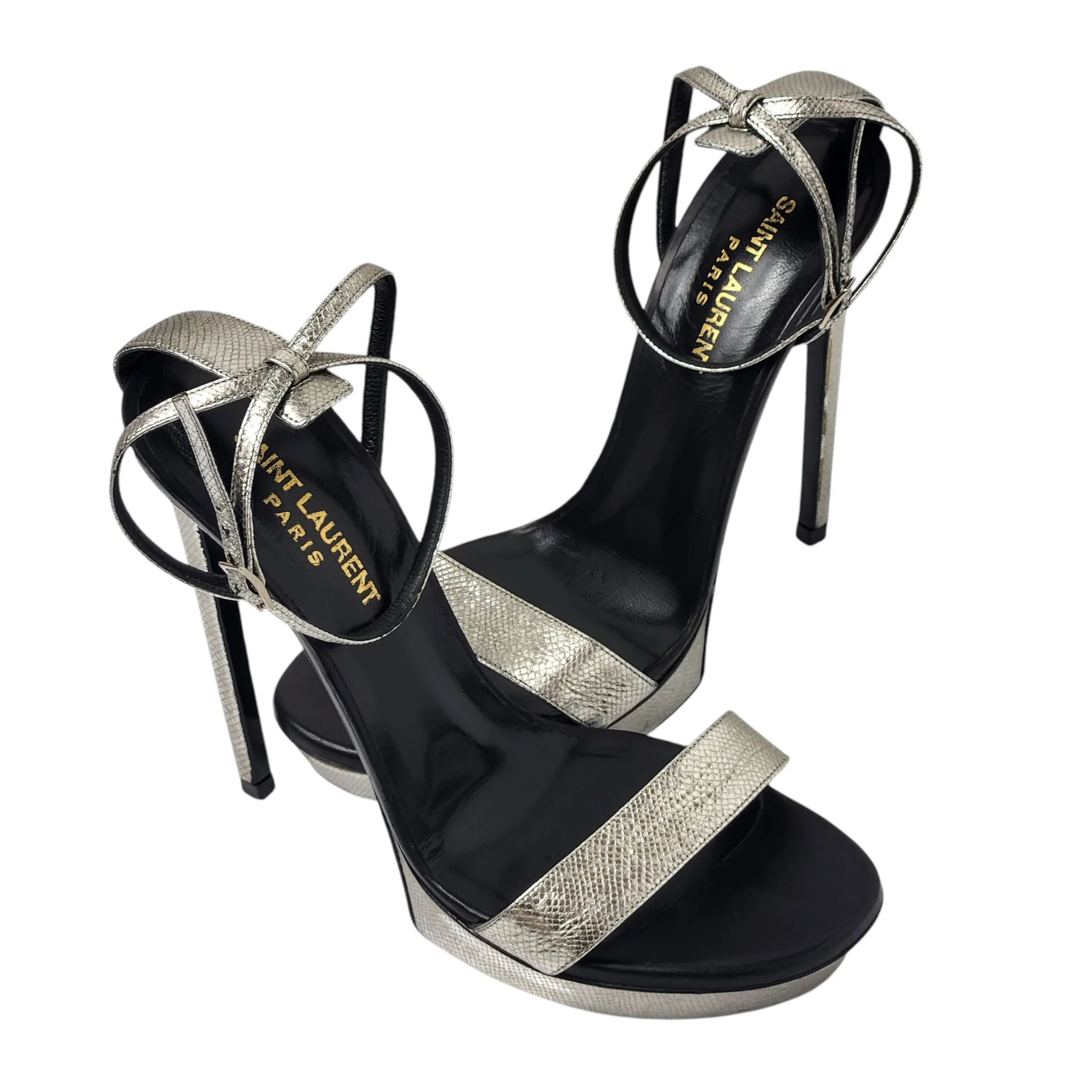 SAINT LAURENT PLATFORM SANDALS EU 39/ UK 6