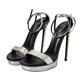 SAINT LAURENT PLATFORM SANDALS EU 39/ UK 6