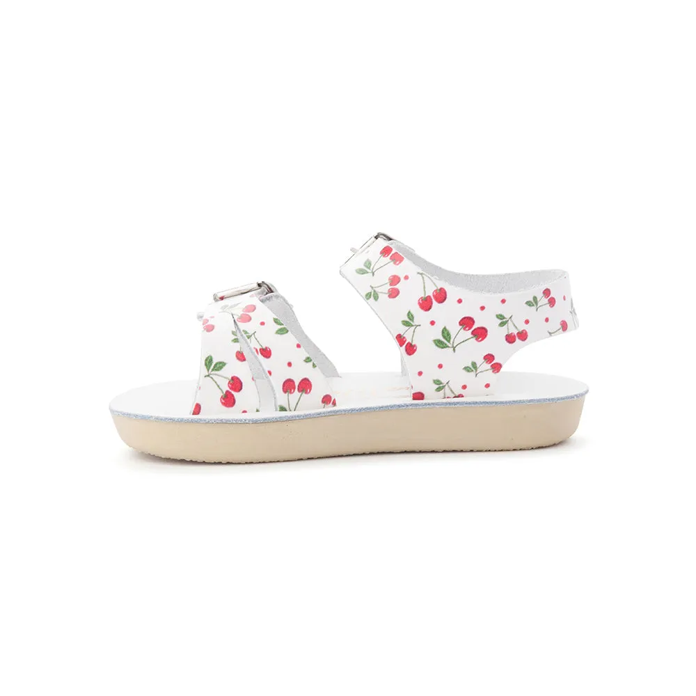 Saltwater Sandals Sun San Sea Wee - Cherry
