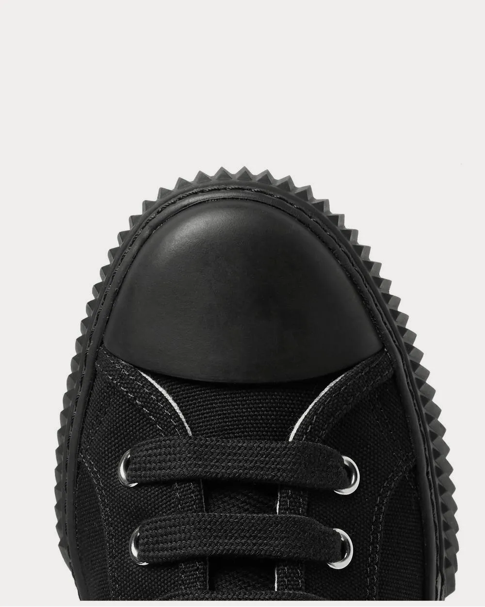 Stratus Logo-Appliquéd Canvas High-Top  Black high top sneakers