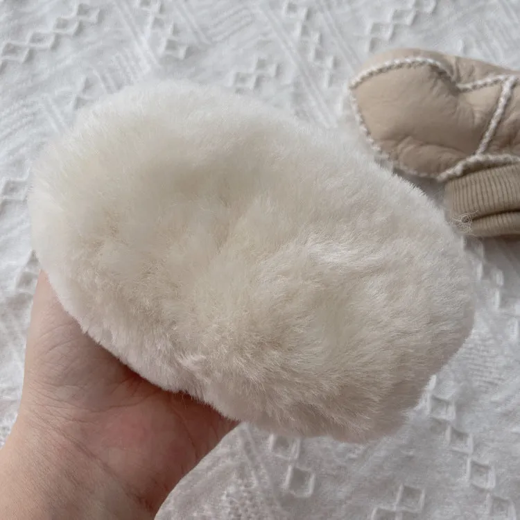 Ultrasoft Handmade Lambskin First Walker Winter Shoes