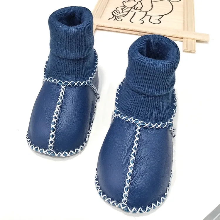 Ultrasoft Handmade Lambskin First Walker Winter Shoes