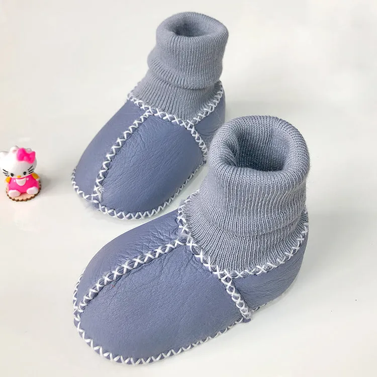 Ultrasoft Handmade Lambskin First Walker Winter Shoes
