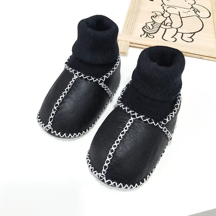 Ultrasoft Handmade Lambskin First Walker Winter Shoes
