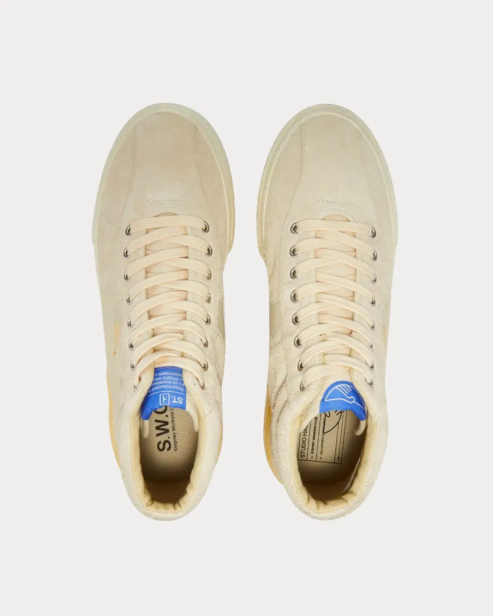 Varden Exp 1 Ecru High Top Sneakers
