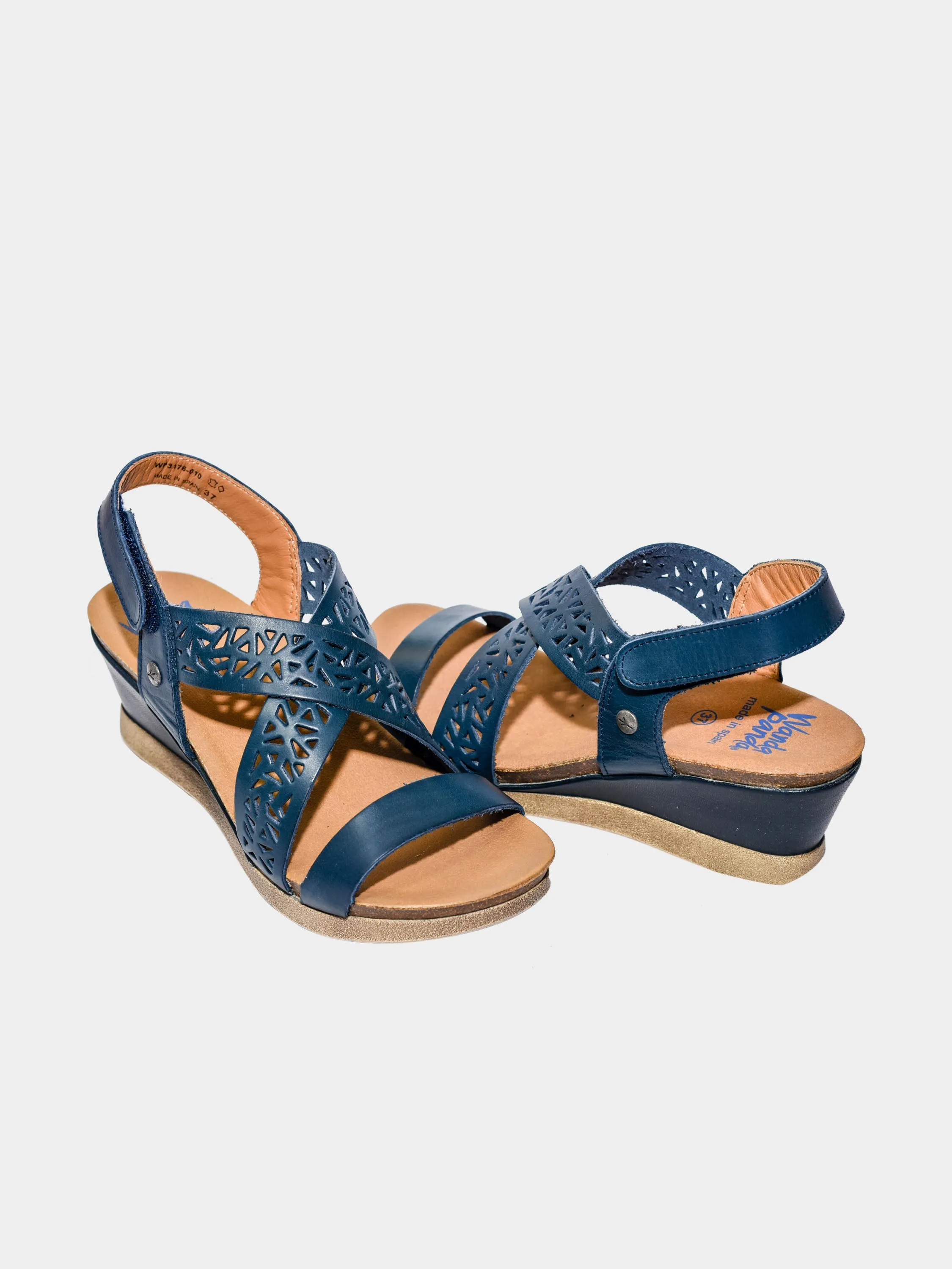 Wanda Panda Women's Manuela Back Strap Sandals