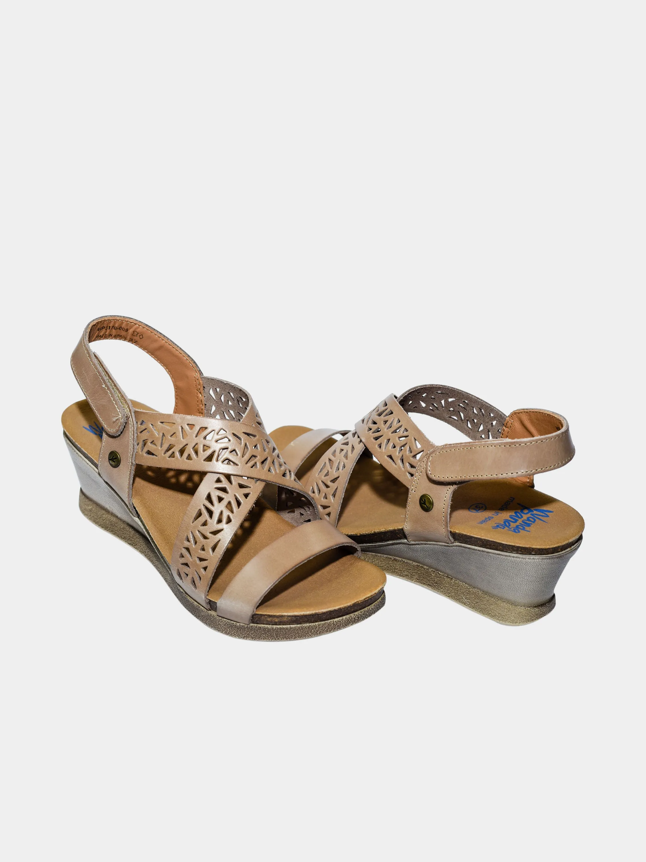 Wanda Panda Women's Manuela Back Strap Sandals
