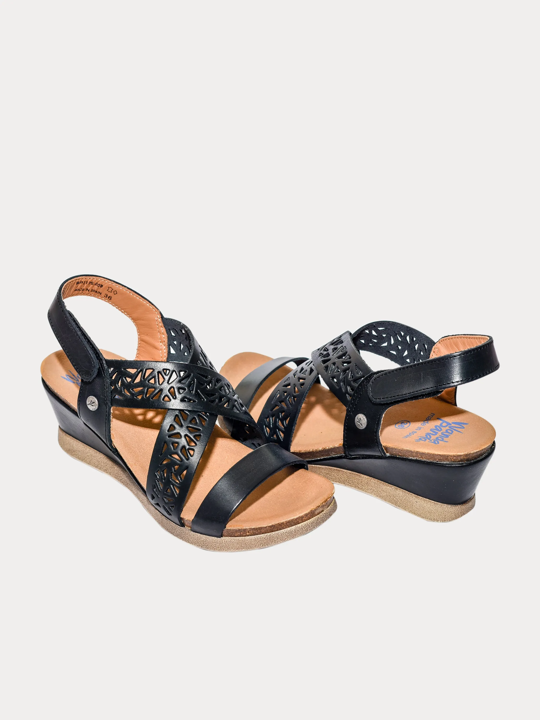 Wanda Panda Women's Manuela Back Strap Sandals