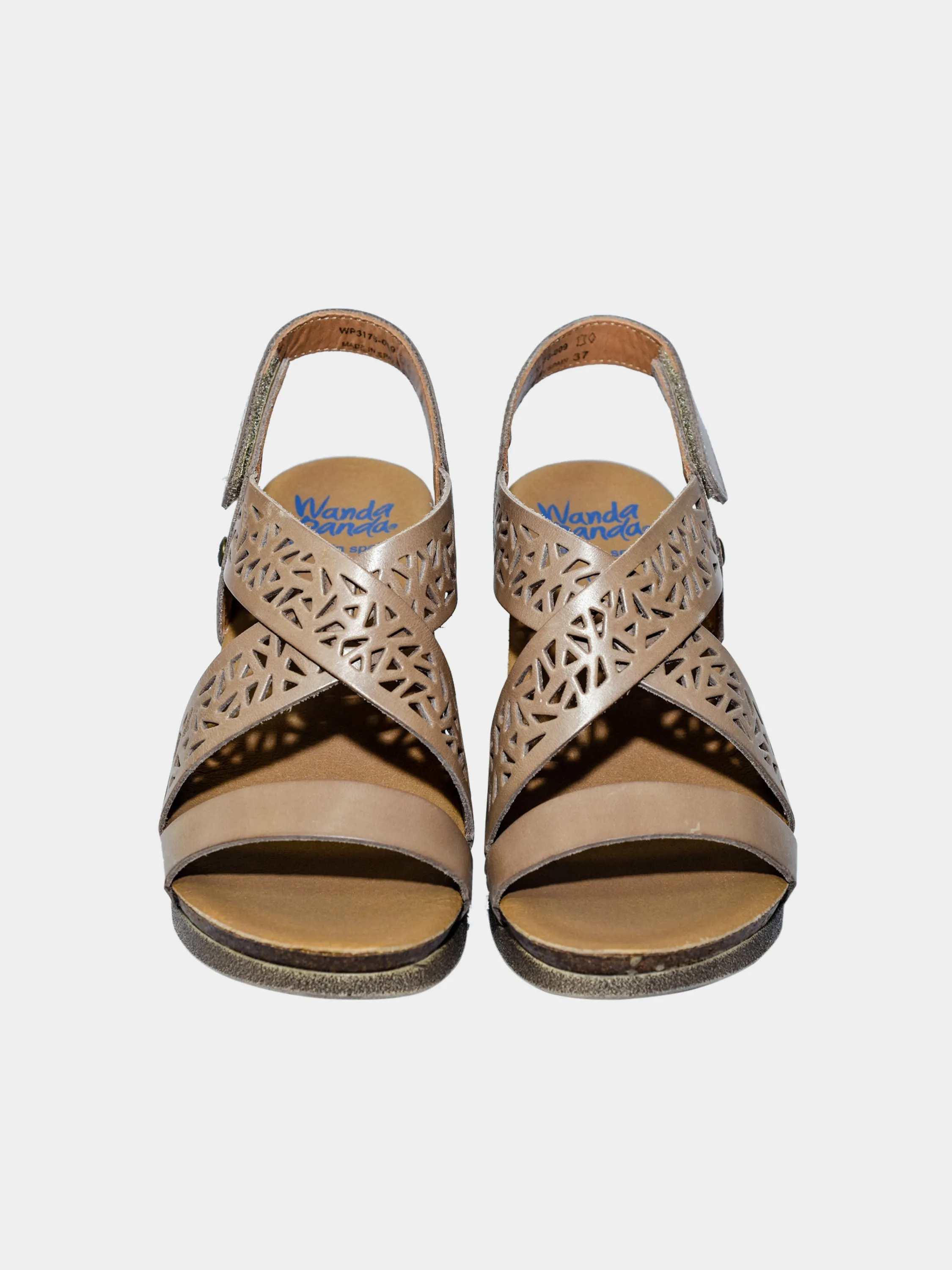 Wanda Panda Women's Manuela Back Strap Sandals