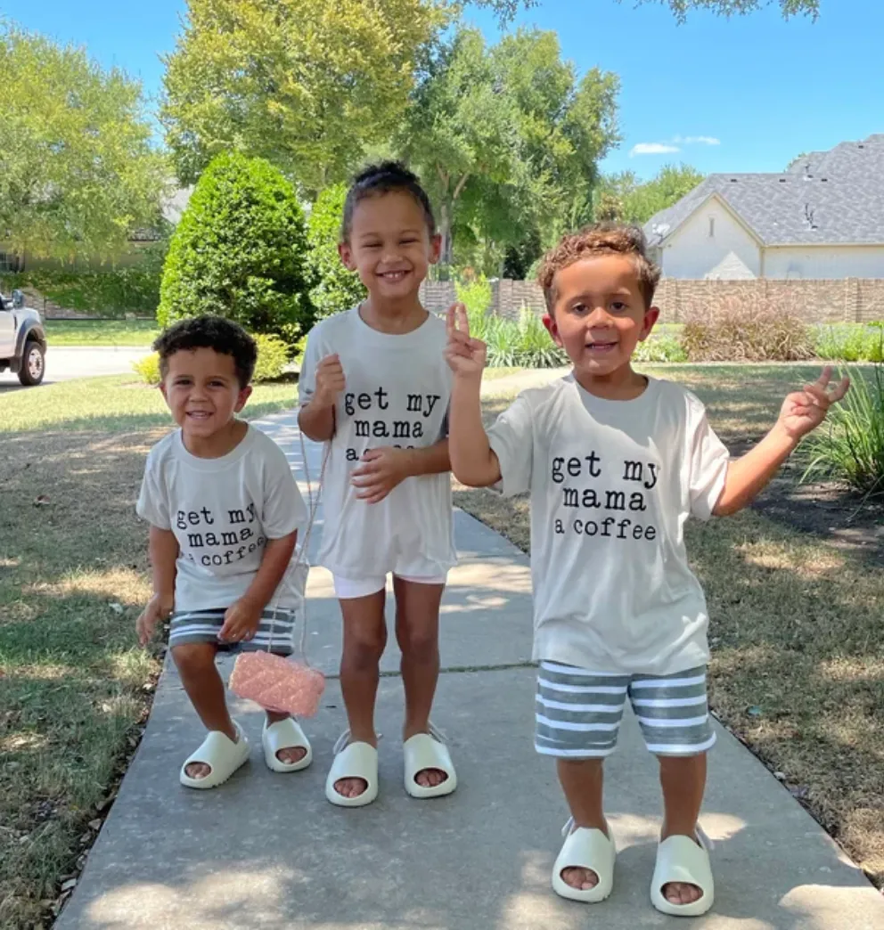 Yeezy Style Baby Slides - Soft Velcro Slip On's - Bone